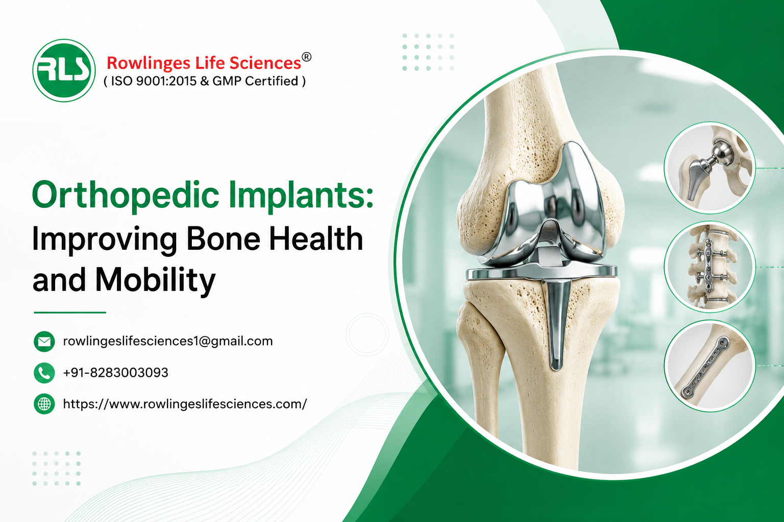 Orthopedic Implants: Improving Bone Health and Mobility