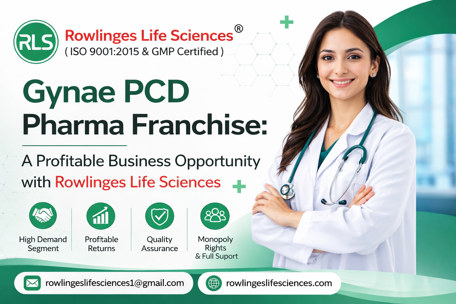Gynae PCD Pharma Franchise: A Profitable Business Opportunity with Rowlinges Life Sciences